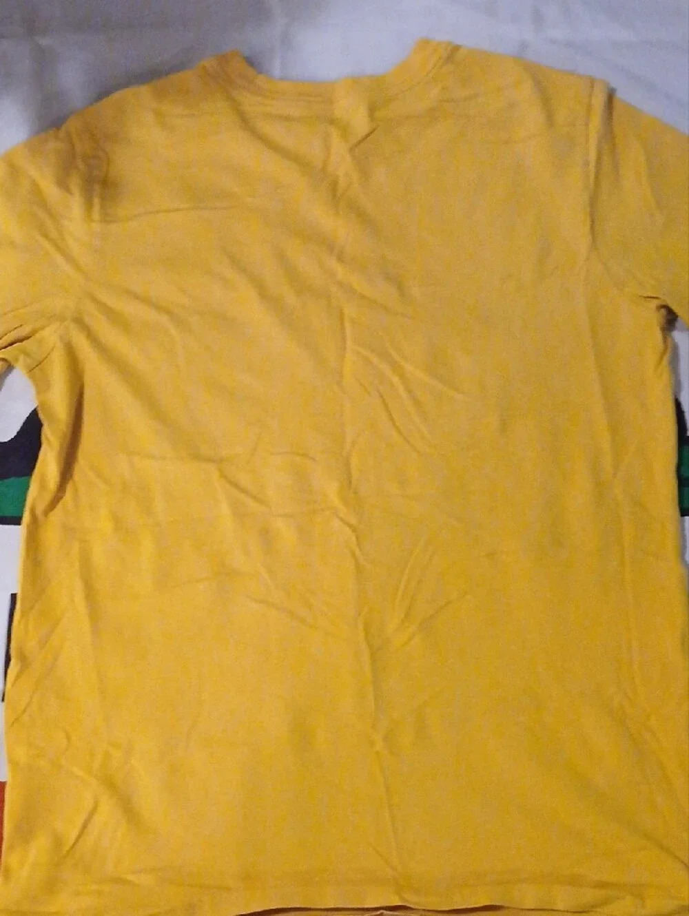 Jordan Short Sleeve Tee in Yellow with Black Jumpman